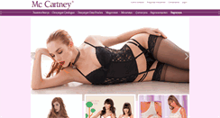 Desktop Screenshot of lenceriamccartney.com.ar
